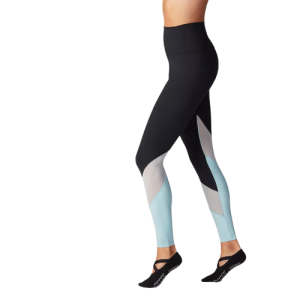 กางเกงออกกำลังกายผู้หญิง Tavi Noir High Waisted Color Block Tight